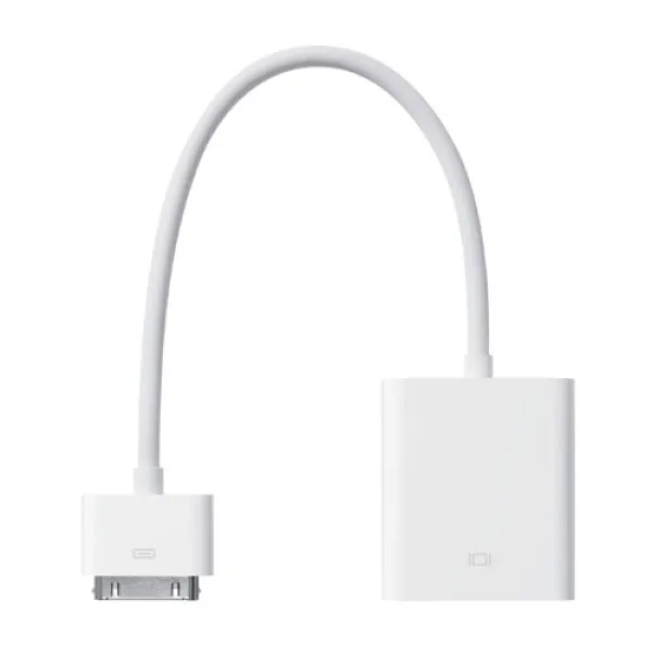 Apple Dock Connector to VGA Adapter