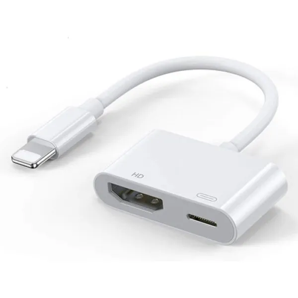 Apple Lightening connector to Digital AV adapter